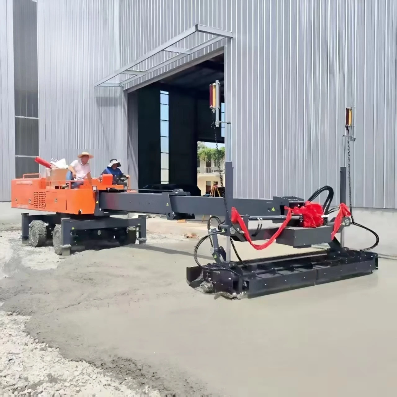 Customized Walk Behind Laser Screed for Sports Court Concrete Laser Grinder for Gymnasium Floor