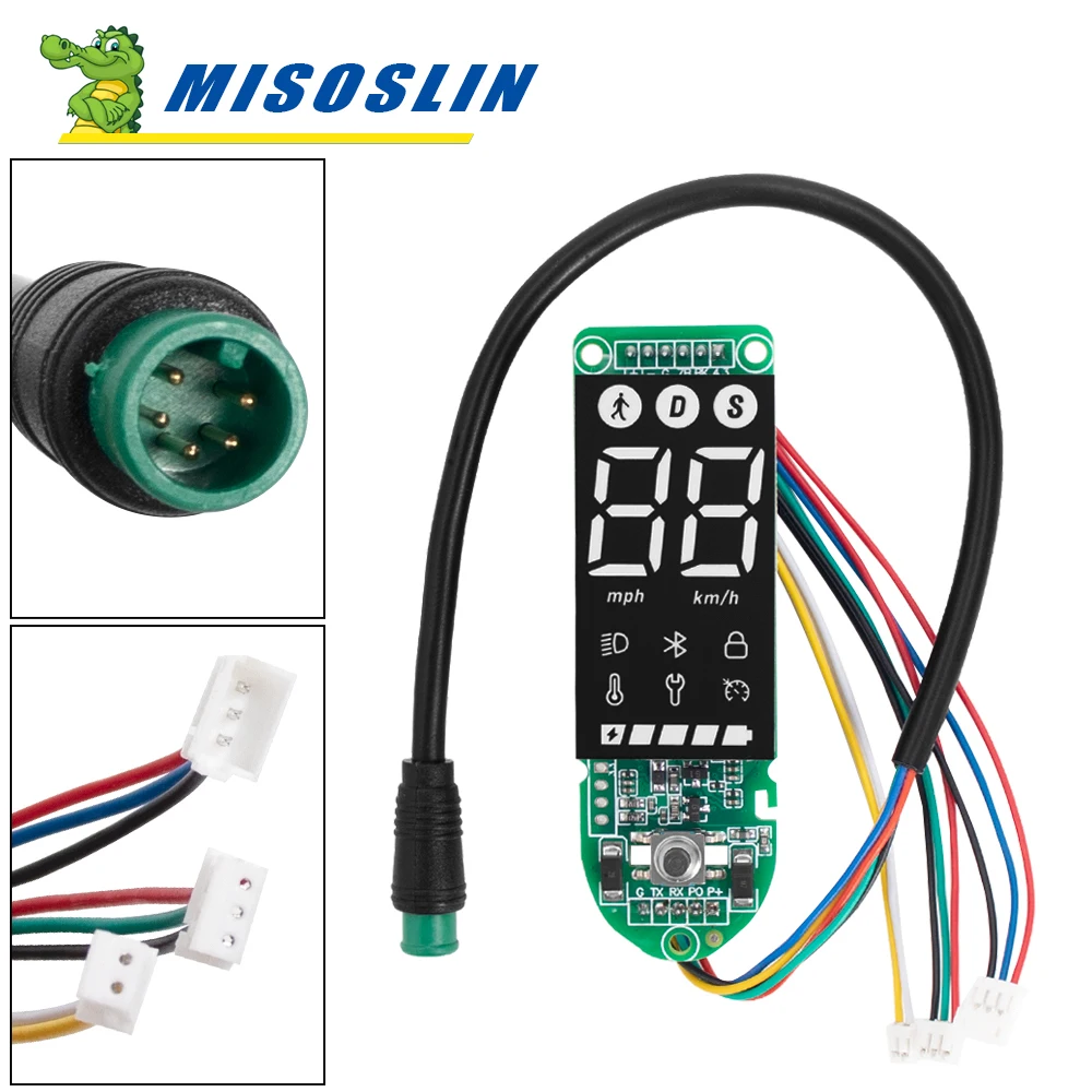 Electric Scooter Dashboard for Xiaomi MI 3 Lite KickScooter Panel Circuit Board Replacement Display Accessories