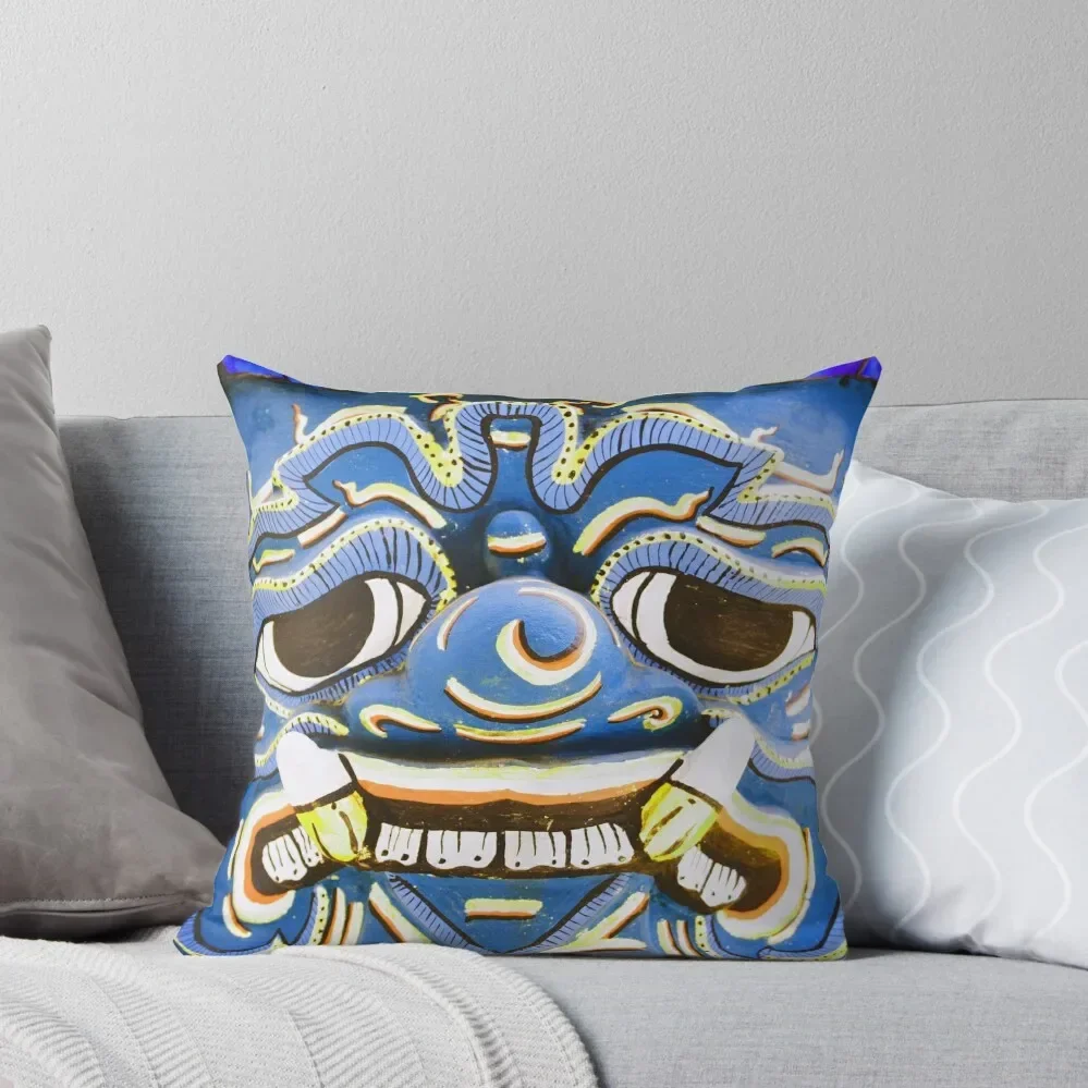 

Thai Demon - Yak Throw Pillow Christmas Pillowcase Cushion Cover For Sofa Pillow