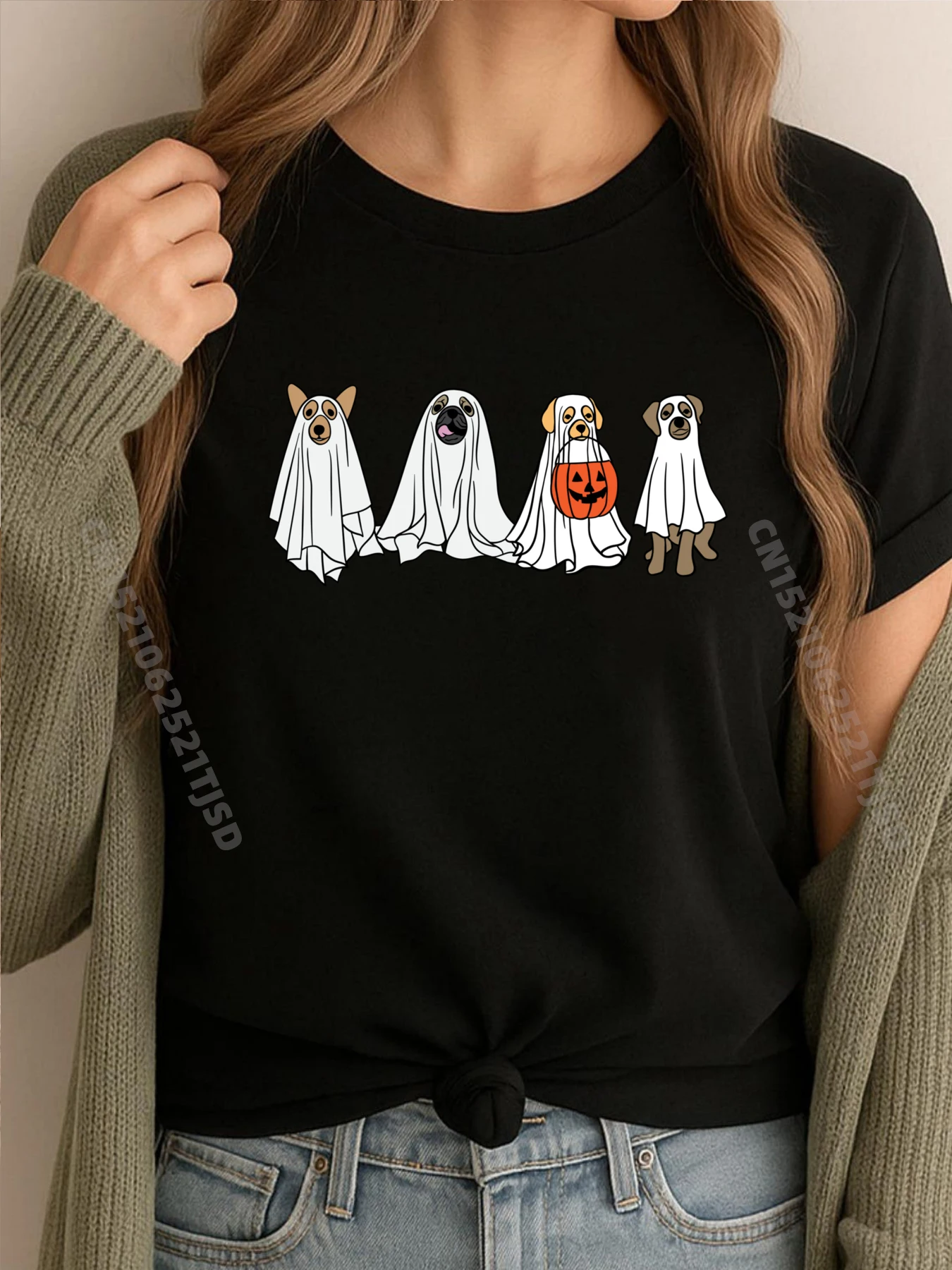 

Милые собаки, собака, щенок, Хэллоуин, призрак, собака, владелец, жуткий сезон, футболки с 3d принтом, мужская одежда с принтом