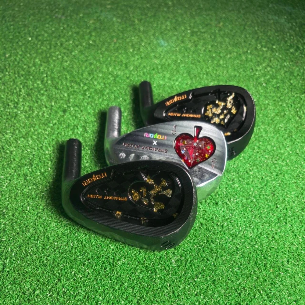 

Ito-bo Poker Golf Wedges silver/brass with Shaft and Grips , 48.50.52.54.56.58.60, Soft wedges Forged, 2024 Golf Clubs,