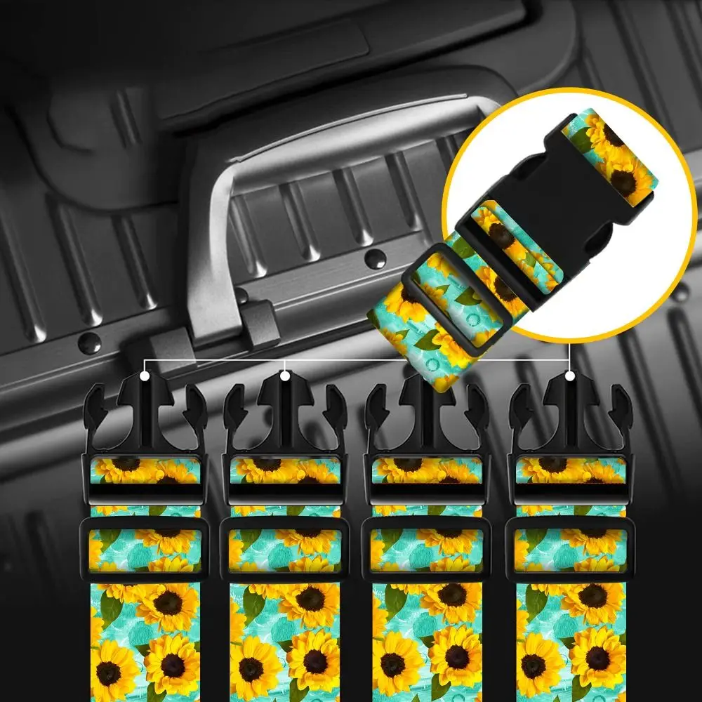 Adjustable Luggage Buckle Strap Cross Strap Anti-theft Baggage Belt Bundling Packing Belt Suitcase Belts Luggage accessories