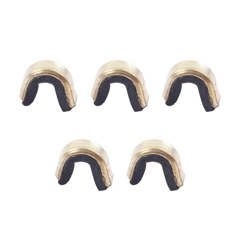 

Copper Buckle String Nock Points Arrow Bow Brass Material Consistent Nock Positioning Non-slip Nylon Protect The Bowstring