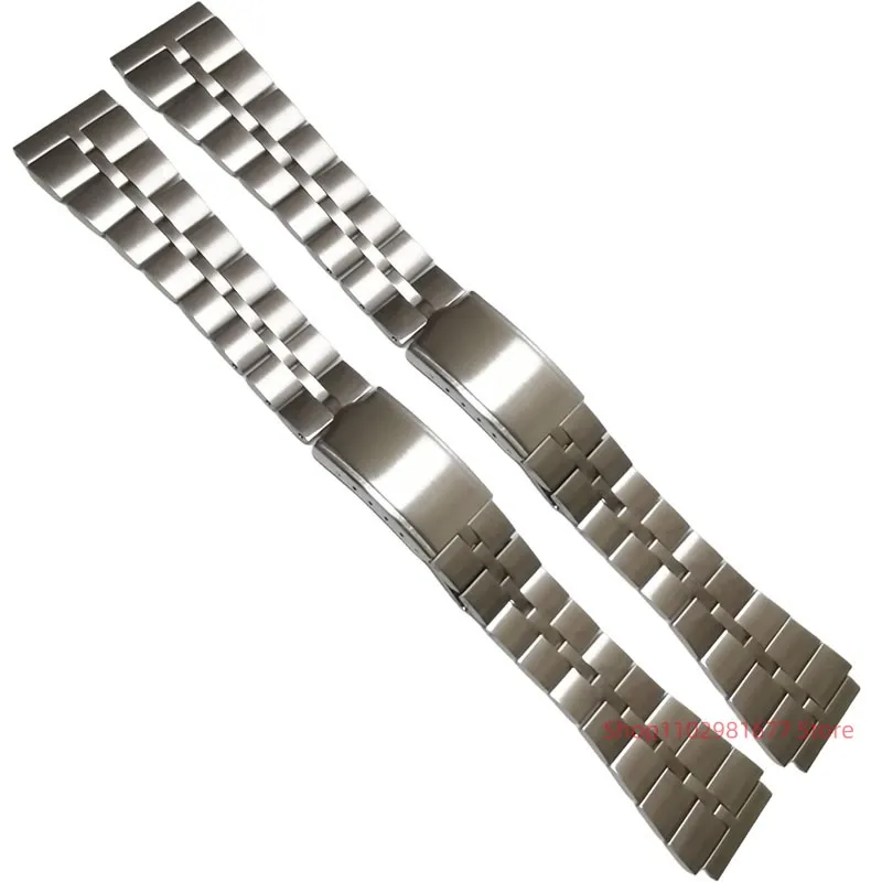 Fishbone 20mm 316L Stainless Steel Straight End Watch Band Strap Bracelet For SKX 6138 0040 BVT 04770 Z040S Bracelet