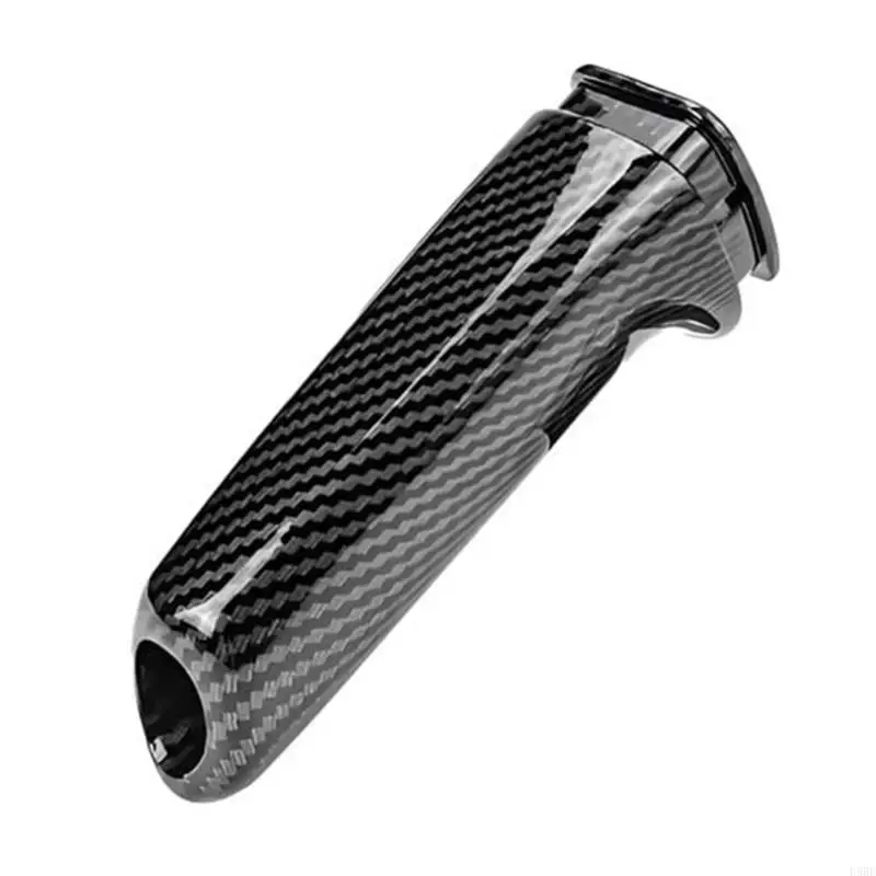 D5BE Parking Brake Handle Cover ABS Slip-On Trim Piece for E81/E87/F20 Quick Cabin Update on Worn Handbrake Handles, Single Pack