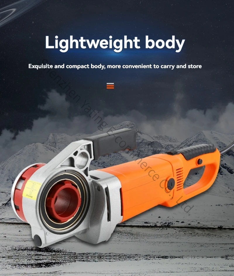 

30-type New Hand-held Electric Threading Machine Convenient Electric Threading Machine Toggle Galvanized Pipe Threading Machine
