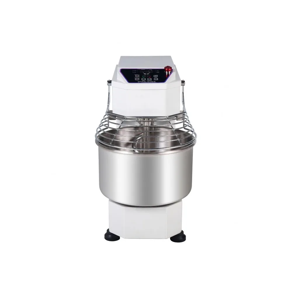 20L Commercial Spiral Dough Mixer 110V 220V 8kg Flour Capacity Bakery Bread Pizza Mixer