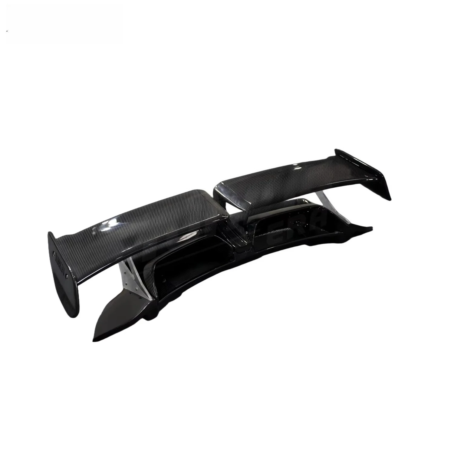 Car Accessories TechA Style Glass Like Carbon Fiber Rear Spoiler II Suitable