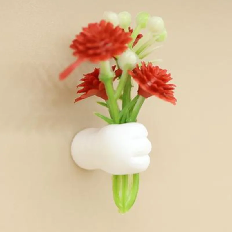 ⭐HOT❗ 2Pcs 1/12 Dollhouse Miniature Handheld Flower Model Wall Hanging Decoration Doll House Accessories Kids Pretend Play Toys