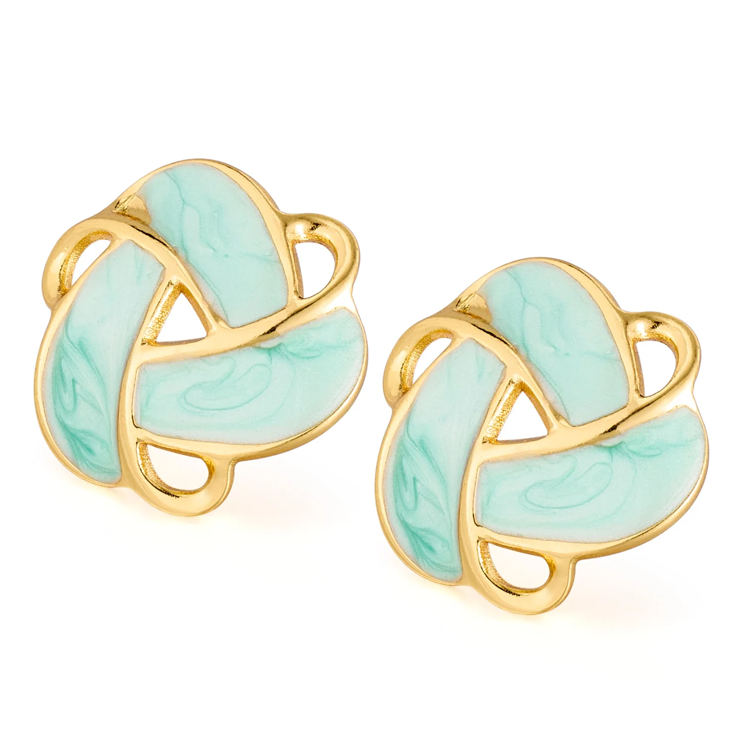 

Elegant Enamel Drop Earrings for Women Minimalist Luxury Hypoallergenic Stainless Steel Jewelry Gift