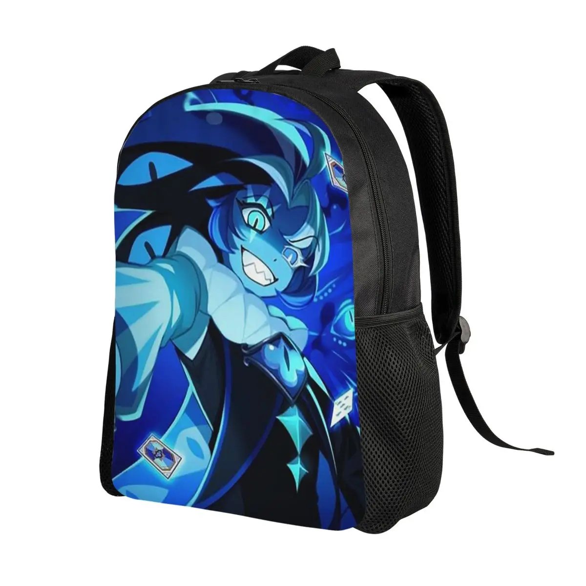 Shadow Milk Cookie Run Kingdom Game Backpack Daypack Large Capacity Boys Girls BookBag School Bag Shoulder Bags for Men Women