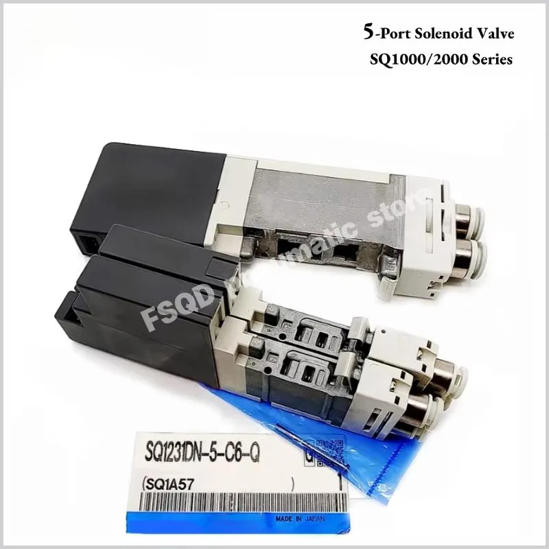 

SQ1131 SQ1231D SQ1231 SQ2131 SQ2131DY SQ1141-5 51 5LB1 5LO1-C4 C6 C8 L4 L6-Q SSQ1000-10A-3 5-Port Solenoid Valve SQ1000/2000 SQ