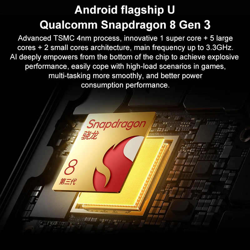 Global ROM Xiaomi Redmi k80 5G 256GB/512GB Snapdragon 8 gen 3 6.67” 2K Screen 50MP+20MP Camera 90W 6550mAh Battery