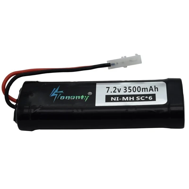 SC Ni-MH Battery for RC Toys Tank Car Airplane Helicopter with Tamiya Connectors 1/16 7.2v 3500mAh 5000mAh Battery