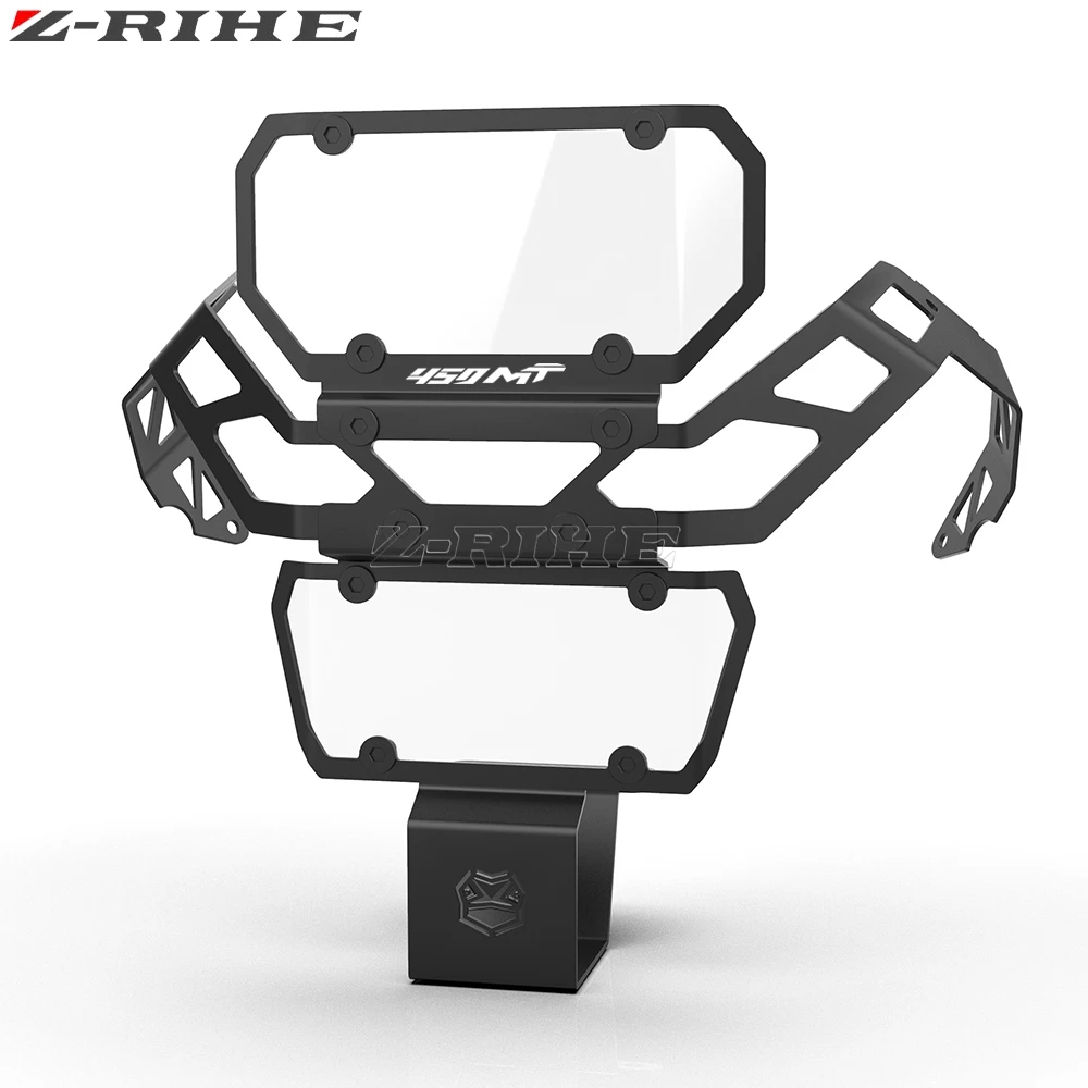 

2025 2026 Motorcycle Headlight Head Light Guard Protector Grill Cover Protection For CFMOTO 450MT IBEX 450 MT IBEX450 2024 MT450
