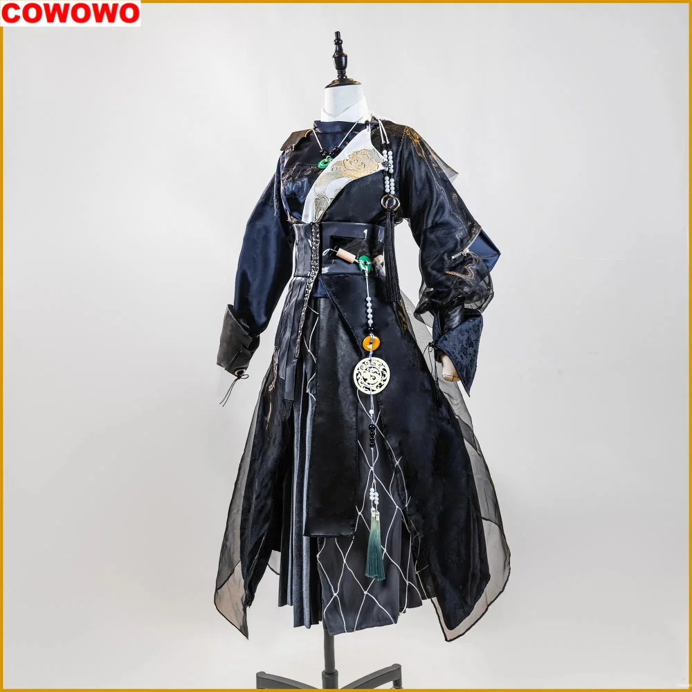 

COWOWO Arknights Chen Gorgeous Antique Uniform Cosplay Costume Cos Game Anime Party Uniform Hallowen Play Role Clothes Clothing