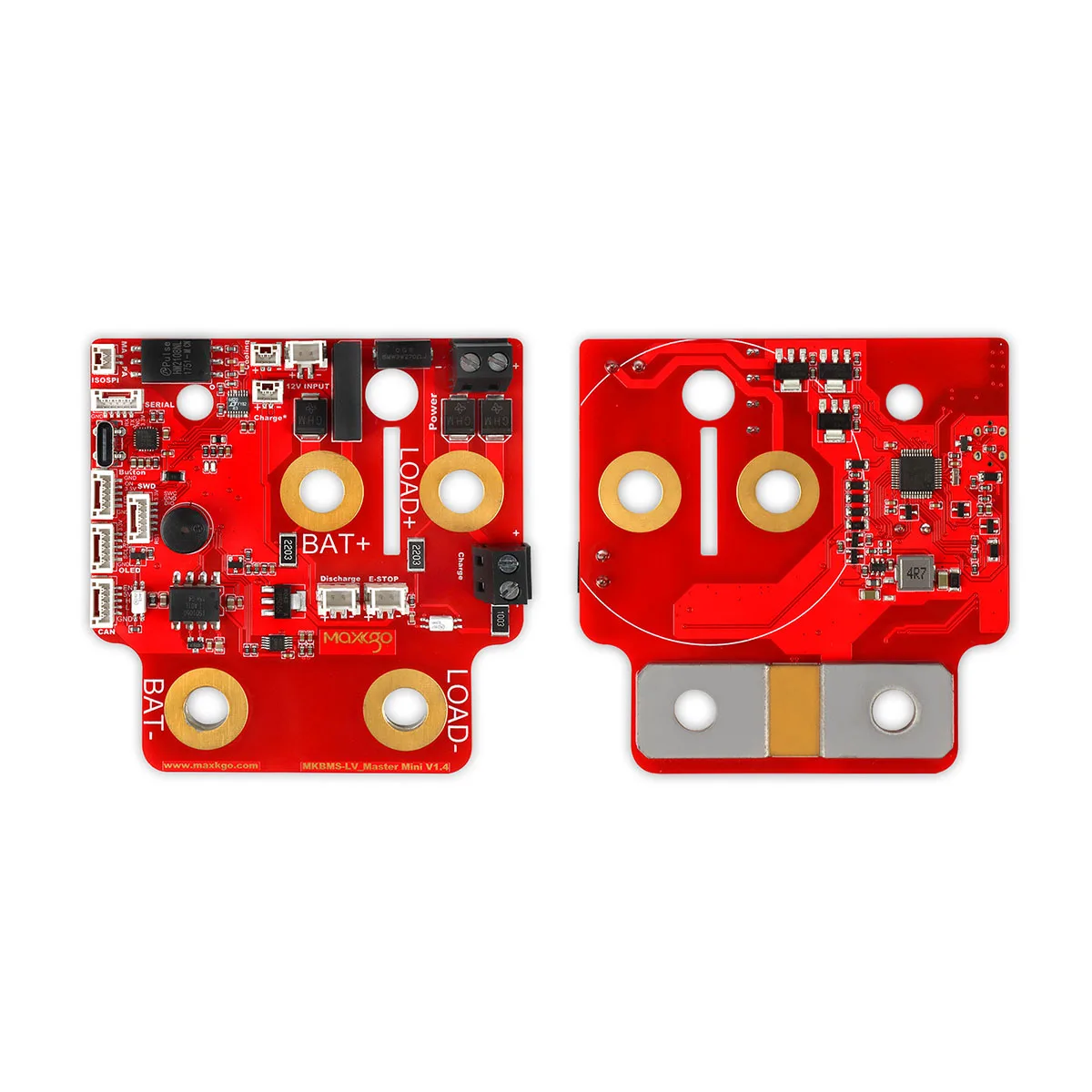 New MAXKGO Mini Master Board Lithium Li-Ion 30- 150V BMS Balancing Protection Plate For Robot RV Outdoor Energy Storage