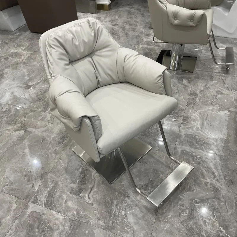 

Brow Chair for Barber Shop Salon Chairs Hair Stylist Hydraulic Hairdressing Decoration Professional Nail Barbing Swivel Vanity