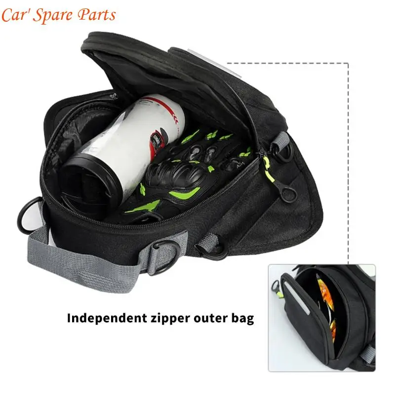 Y4UA Motorcycle Bag With Multiple Compartments And Adjustable Shoulder Strap For Easy Storage And Comfortable Riding