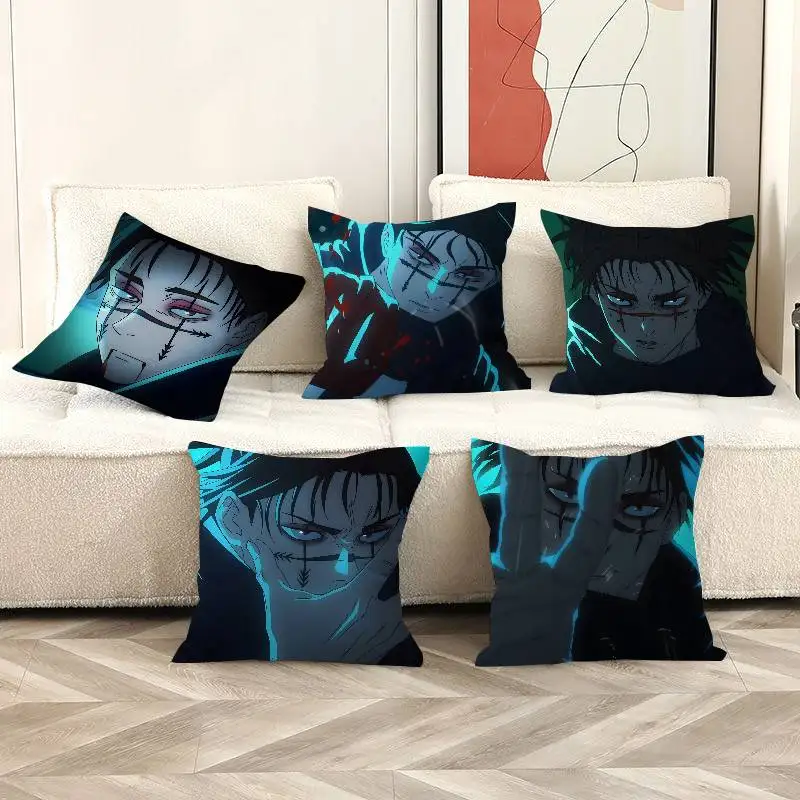 

Anime J-Jujutsu K-Kaisen Choso Cushion Cover Car Throw Pillow Case For Sofa Car Christmas Gift 40x40cm 45x45cm