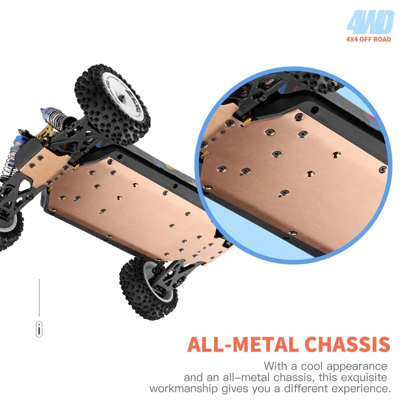 WLtoys 124007   75 กม./ชม.4WD RC รถ Professional Racing รีโมทคอนโทรลรถยนต์ความเร็วสูง Drift รถบรรทุกมอนสเตอร์ของเล่นเด็กสําหรับชาย