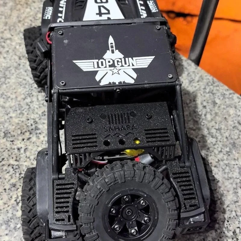 MJX H12Y Heckabdeckung 3D-Gedruckte Einbauteil-Verkleidung für RC Crawler Zubehör Ersatzteile Upgrade-Abdeckung