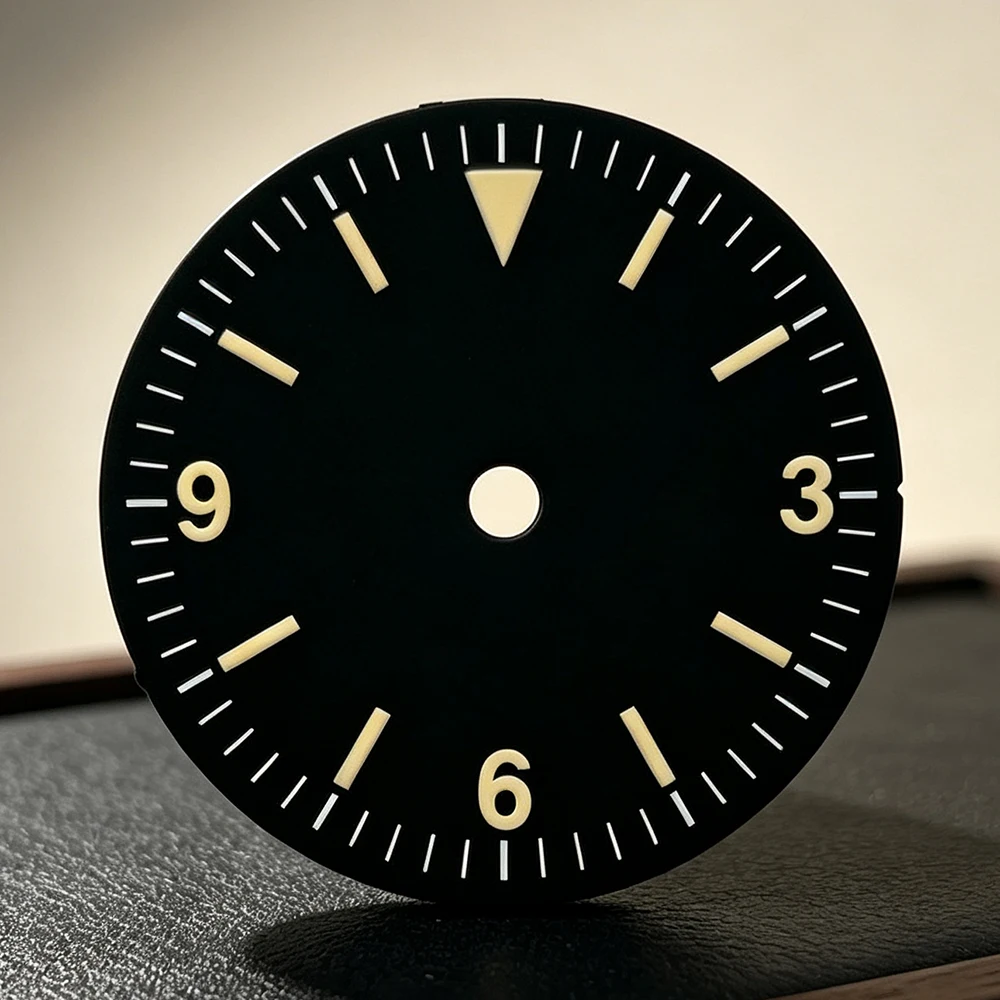 28.5Mm Retro Dial Sterile Compatibility Luminous Dial Fit With Miyota8215 8205 821A DG2813 ST1612 Automatic Movement Diy Dial