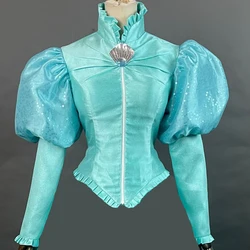 Halloween Carnival Princess Cosplay Costume High Quality Princess Snow Ariel Corset Tops For Party