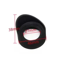 2 PCS 42-48mm Binoculars Eye Cups Rubber Eyepiece Eye Shields Microscope Guards 8X42 10X42 8X50 10X50 Suitable