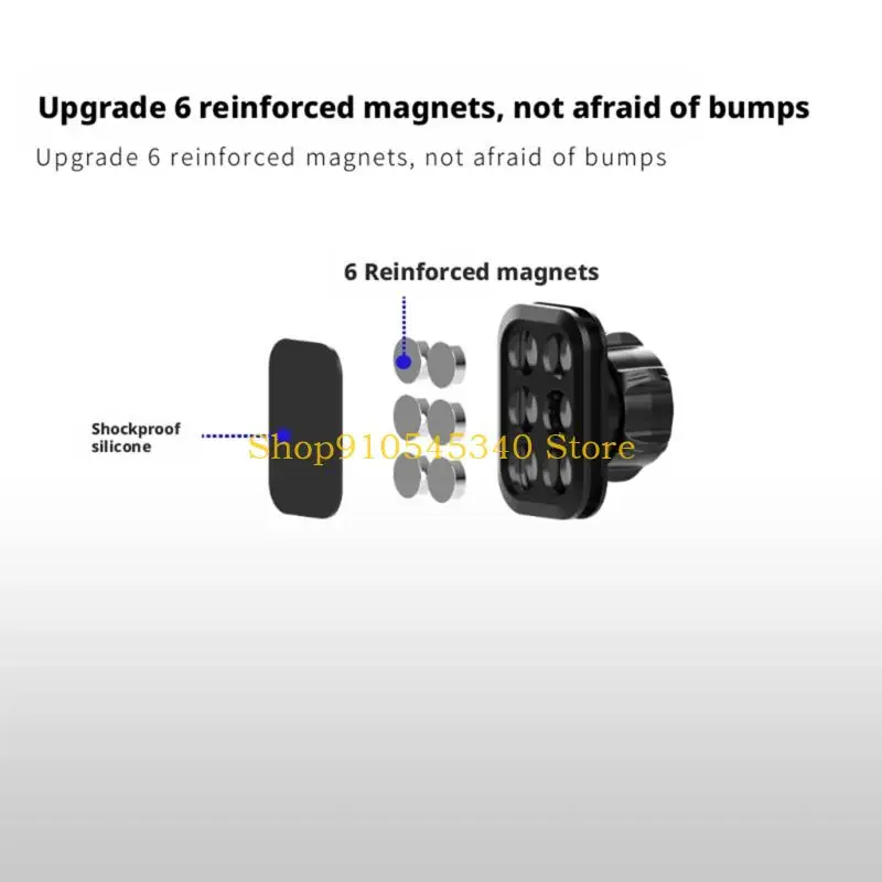 U2JA Spare Car Phone Mount Head for Phones up to 7 Inches in