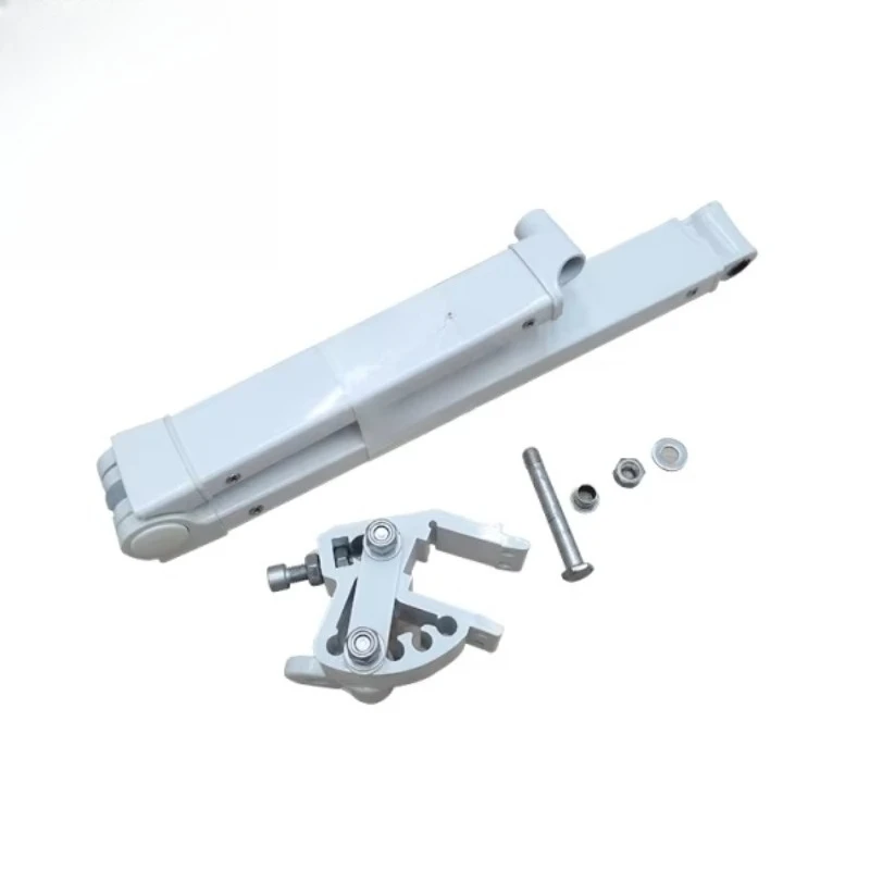 

Retractable awning assembly folding arm for awning rust resistance wear resistance high hardness