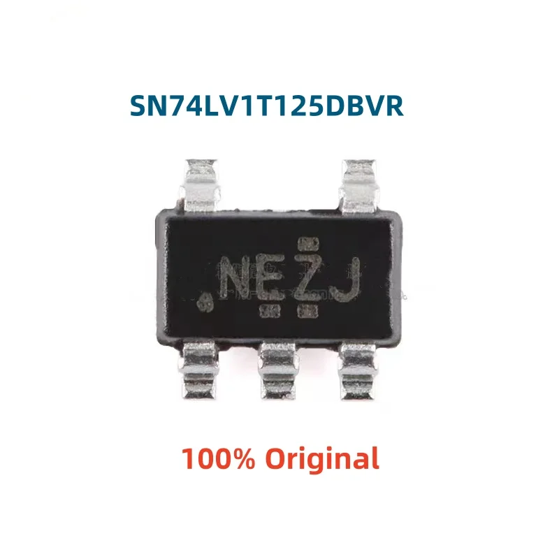 10Pcs NEW 100% SN74LV1T125DBVR NEZ3 NEZJ NEZS SN74LV1T126DBVR NEN3 NENJ NENS SN74LV1T34DBVR NEJ3 NEJJ NEJS original chips ic