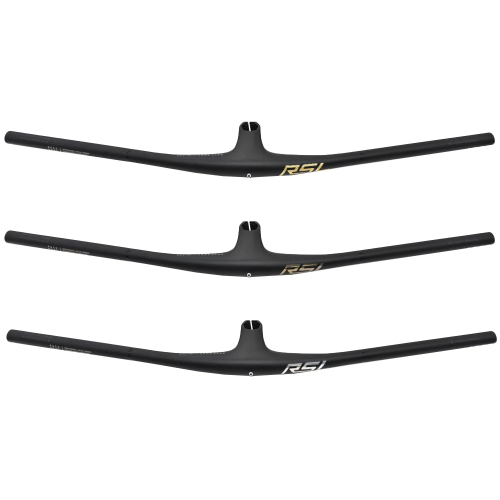 RSL 13 Grad Integrierter MTB Carbon-Cockpit T1000 Mountainbike-Lenker XC Flat Bar mit Vorbau Fahrradzubehör 750mm – Detail 12