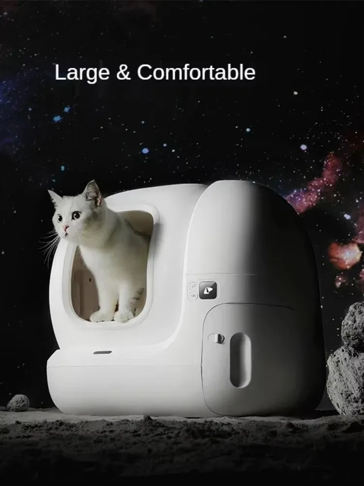 PURA MAX Automatic Cat Litter Box Smart Self-Cleaning Toilet with APP Control for Multiple Large Cats Global Version