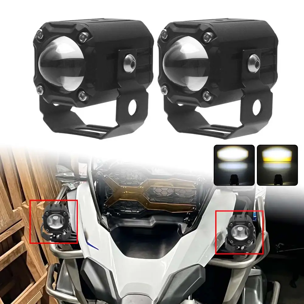 

2 Pc Auxiliary Led Light Kit Universal 12V/24V Led Light Bar Adjustable Bracket For Off Road Truck Suv Atv Utv 4X4 Boat Tractor
