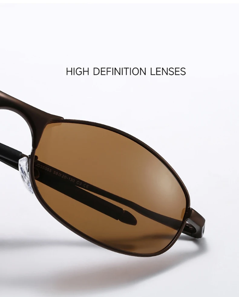 Polarisierte Y2k Ovale Sonnenbrille Rechteckiger Edelstahlrahmen Sonnenbrille für Männer Frauen UV400 Retro Mode Katzenaugen-Brille – Detail 17