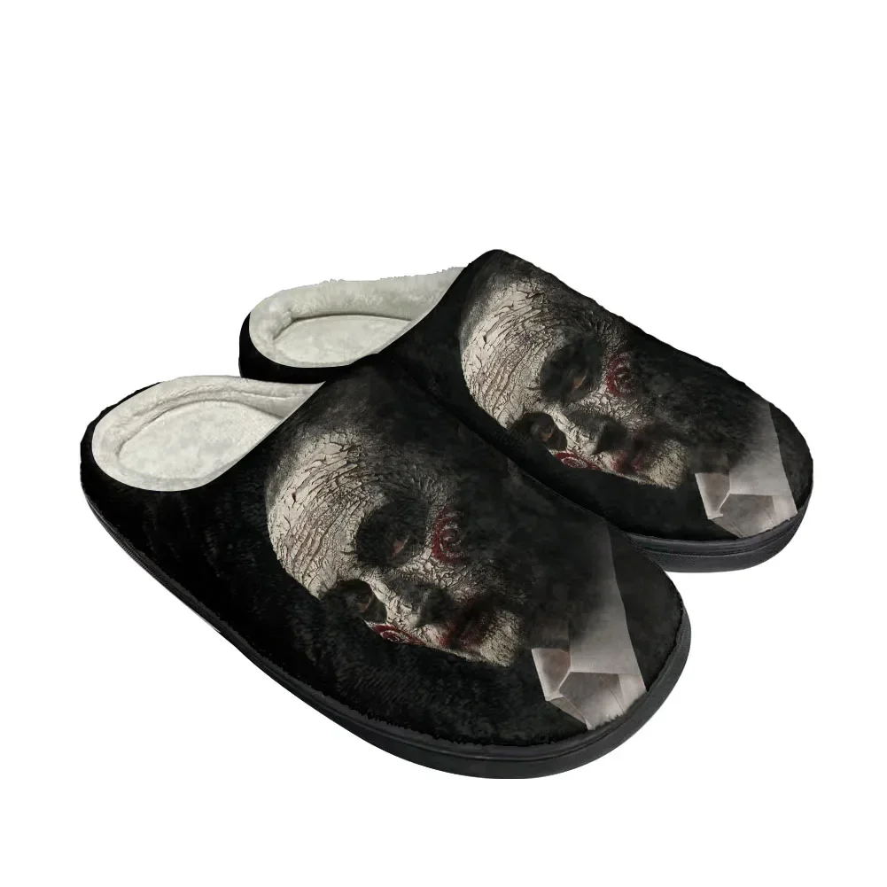 Hot Casual Cool Saw Fashion Cotton Custom Slippers Mens Womens Sandals Plush Casual Keep Warm Shoes Thermal Comfortable Slipper