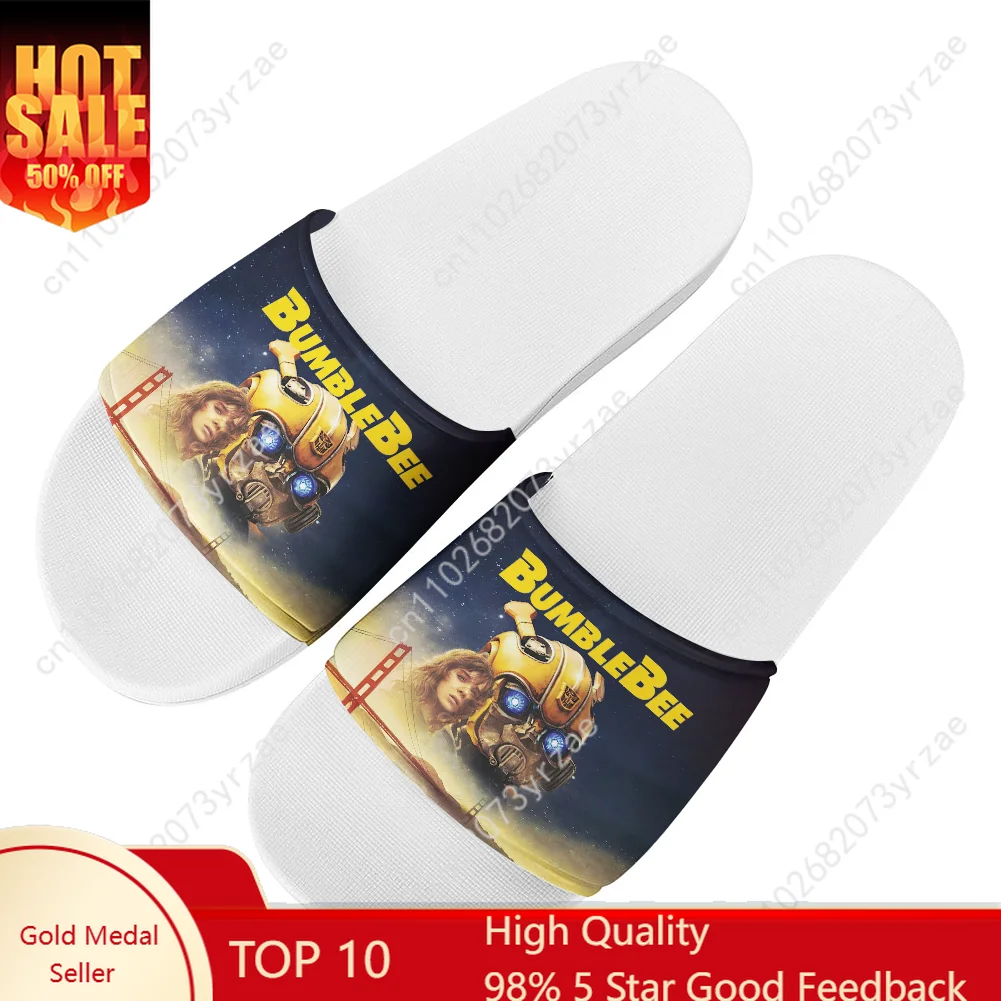 

Сандалии Bumblebee, домашние тапочки, обувь для воды, для мужчин, женщин, подростков, для ванной, пляжа, бассейна, тапочки на заказ