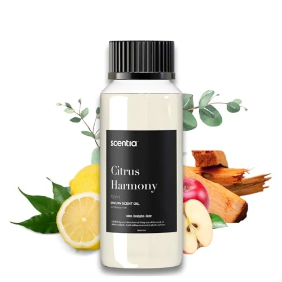 

Fragrance Oil for Diffusers Fresh Lemon and Eucalyptus Clean Home Scent Oil for Aromatherapy Candle Making and DIY Aromatic Fra