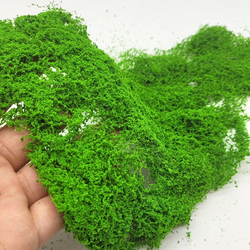 micro Mesh Filamentous Tree Powder Model Vegetation Leaf Fine Particle Train railroad Sand Table Model Scene Making Diy Material