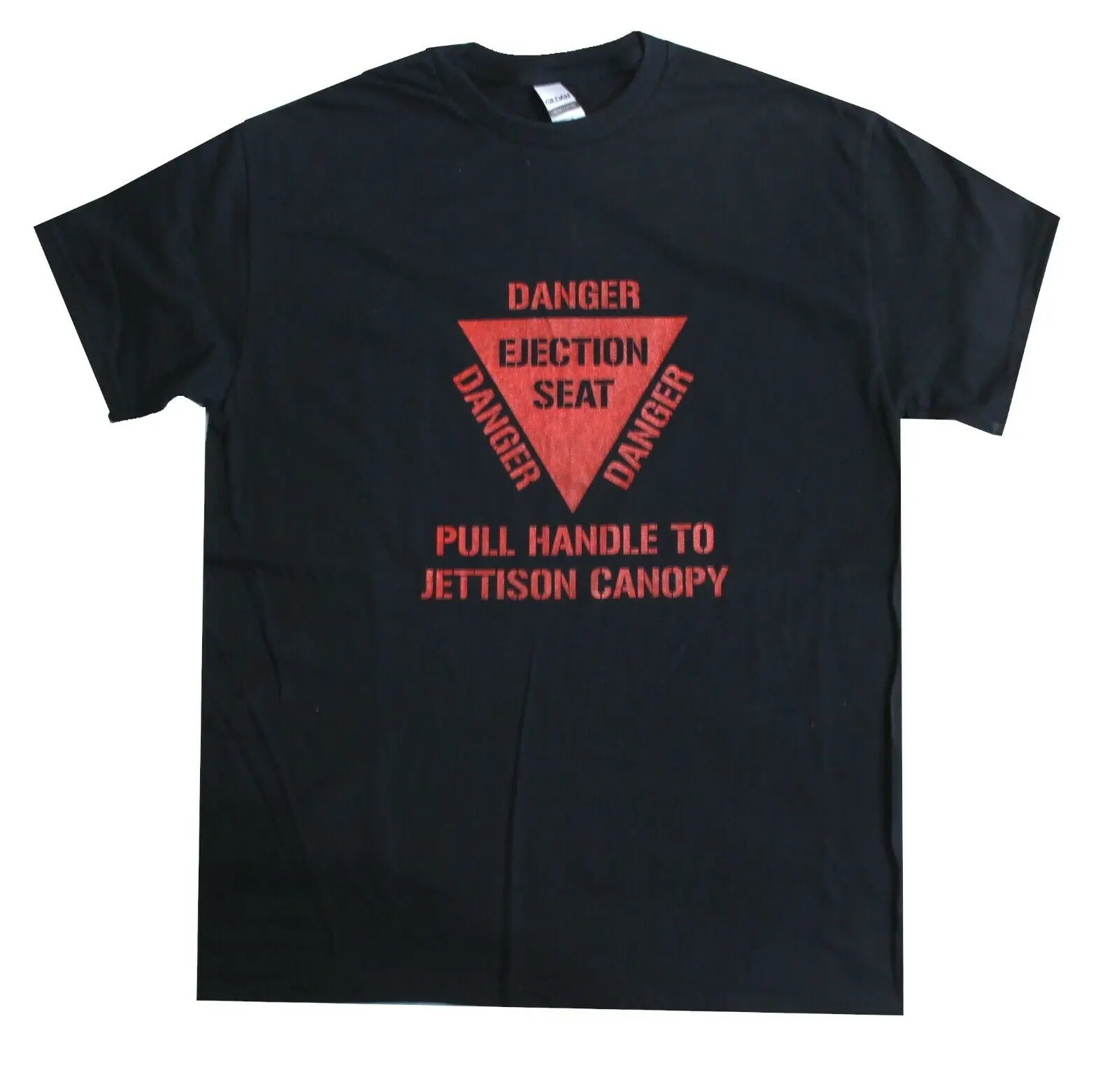 Ejection Seat Danger Exclusive Printed T-Shirt Military Forces Aviation Loose Casual Men's T-shirt New S-3XL