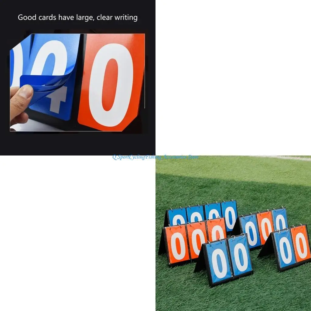 

Tabletop Scoring Board Sports Scoreboard for Table Tennis Basketball Football