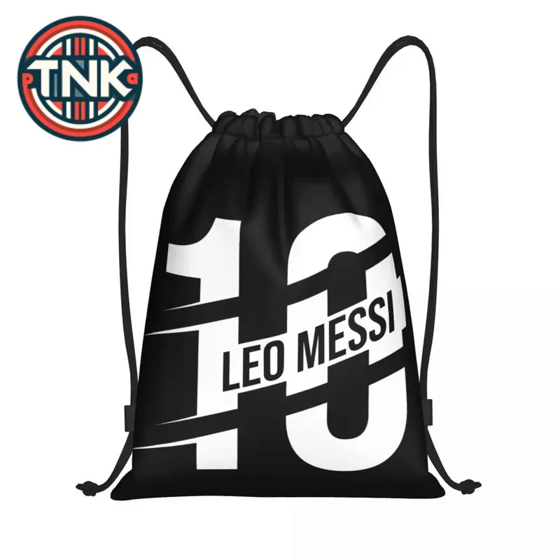 Argentina Football Team Lioneler And Messi (4) Vintage Drawstring Bags Gym Bag Knapsack Travel Backpack Geeky