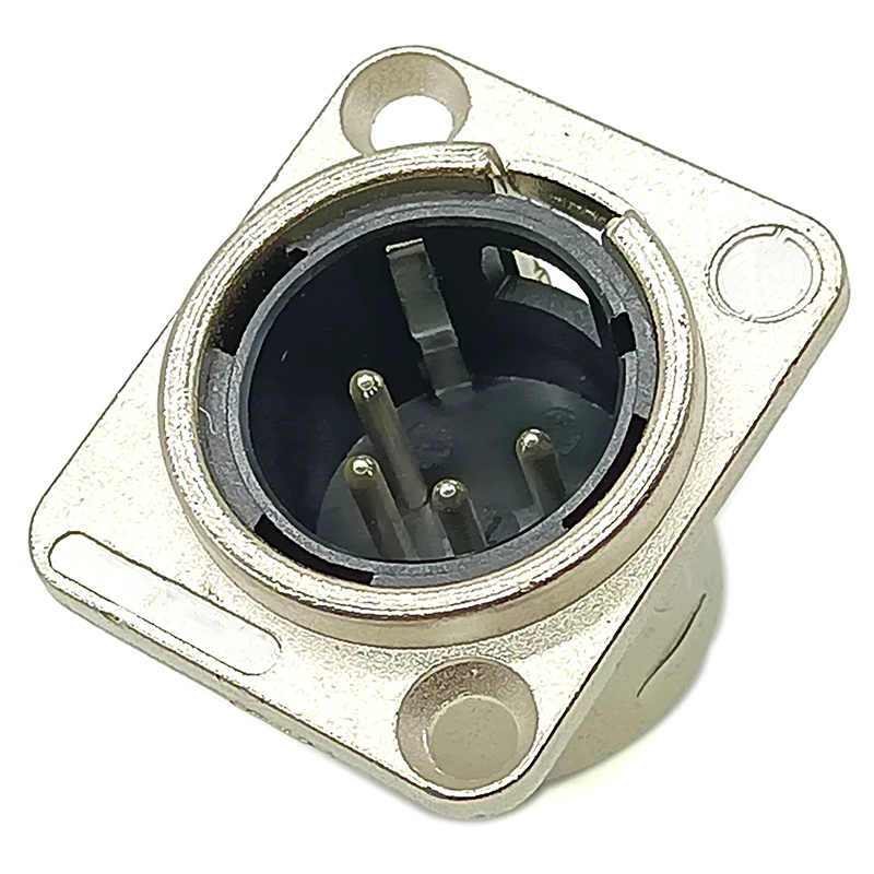 

XLR 4PIN Male Panel Mount Connector