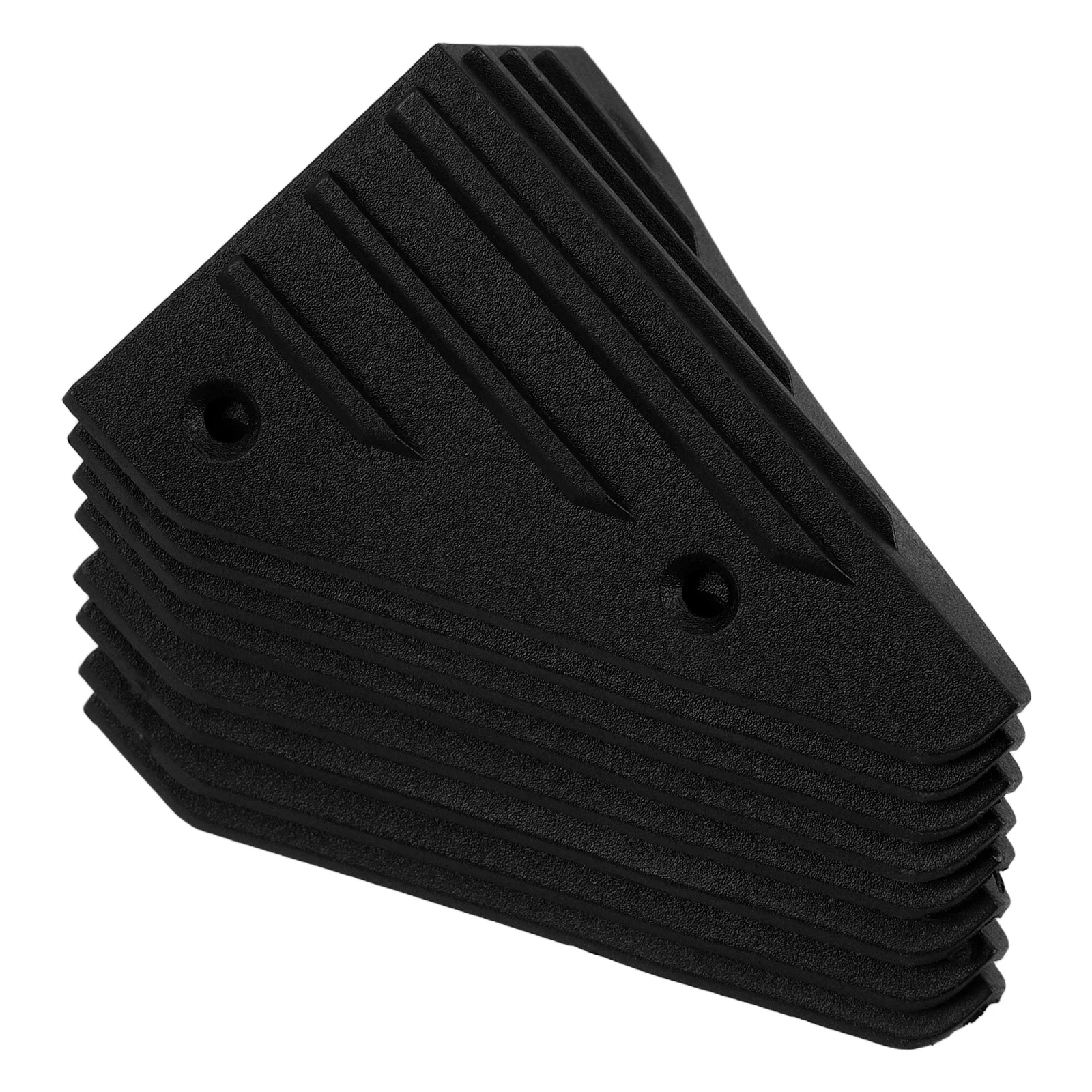 8Pcs Corner Protectors for Speaker Cabinets Plastic Edge Guards Amplifier Safety Covers Stage Audio Gear Right Angle Secure