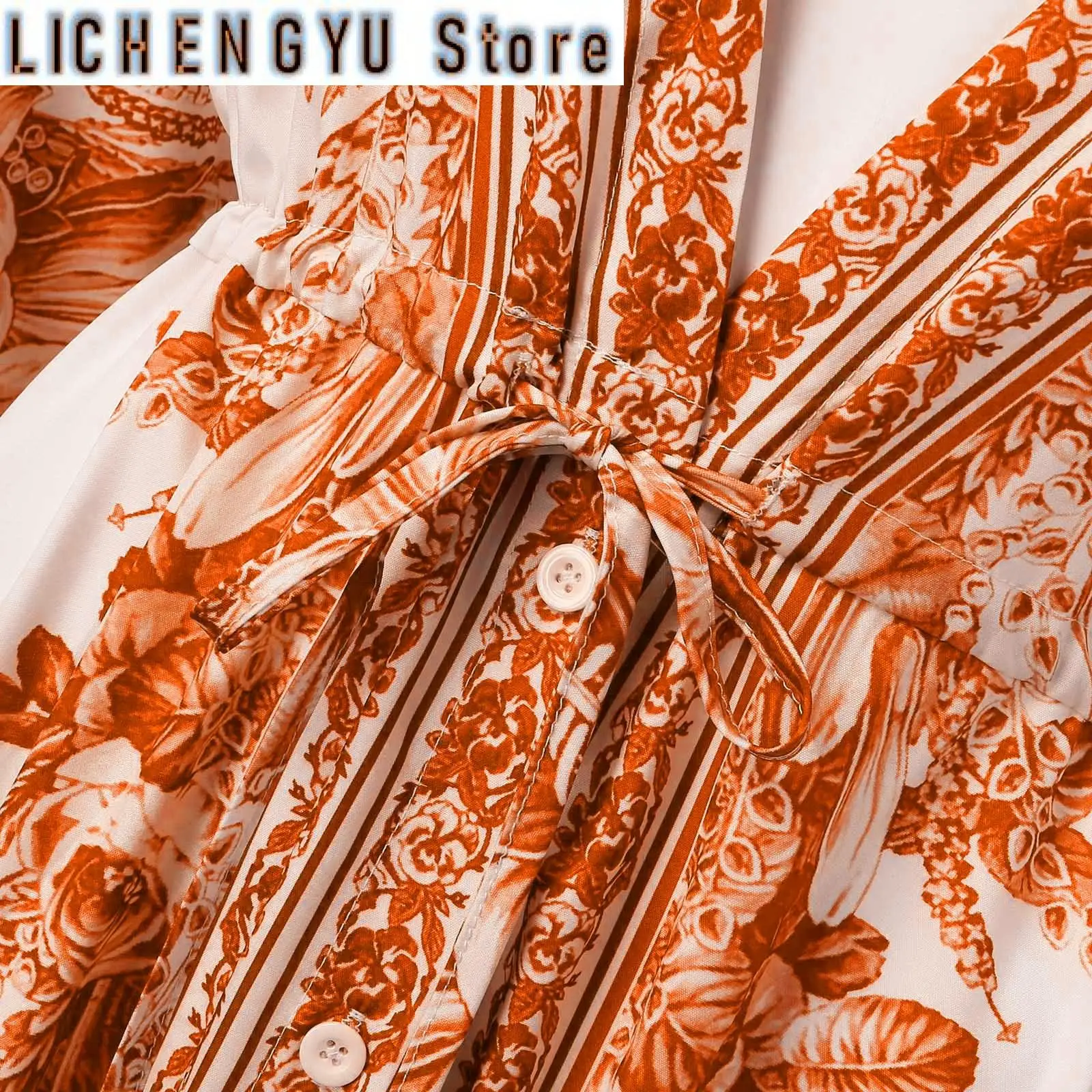 Dresses For Women Wedding Guest Boho Print Half Sleeve Dress Women Fashion Japanese Kimono Cardigan Vintage Woman Clothing