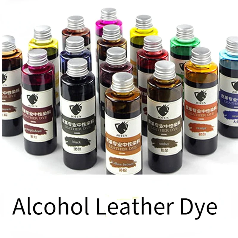 150ml Alcohol Leather Dye DIY Handmade Leather Dyeing Agent Diluted Alcohol Color Modification Supplies