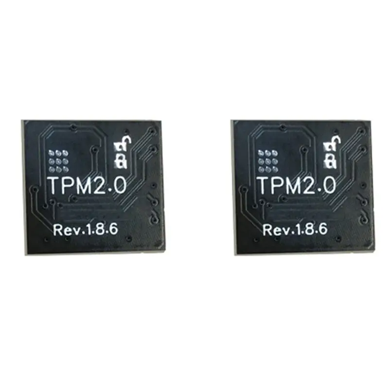 B04B-2X TPM 2.0 Encryption Security Module Remote Card 14 Pin SPI TPM2.0 Security Module For ASUS Motherboard