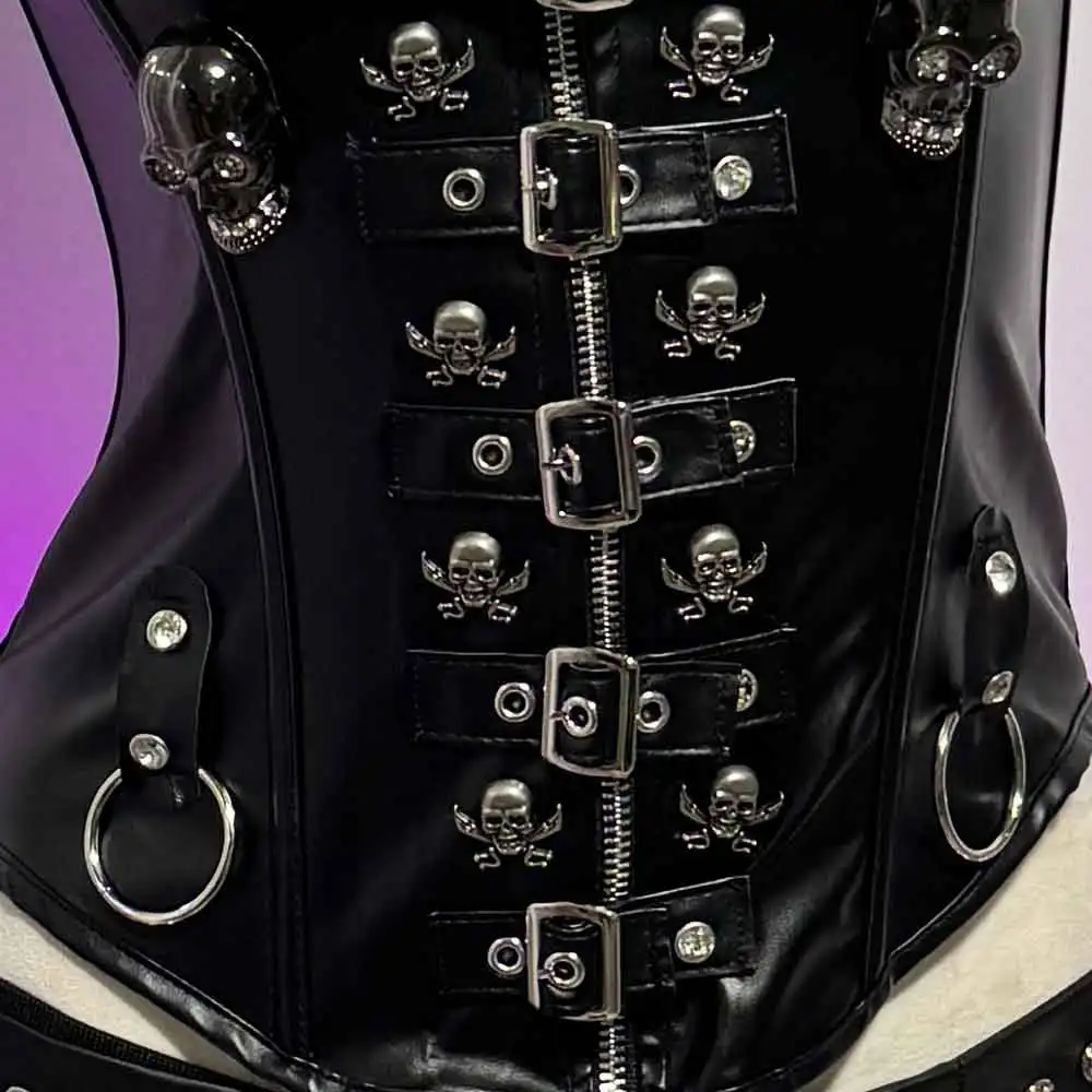 في سن المراهقة ايكو Y2K القمم E-الفتيات الشرير الصخرة الدانتيل يصل العصرية يدوية Kawaii القوطية الدبابات مشد ايمو لتقوم بها بنفسك الجرونج 90s ملابس للنادي Harajuku #3