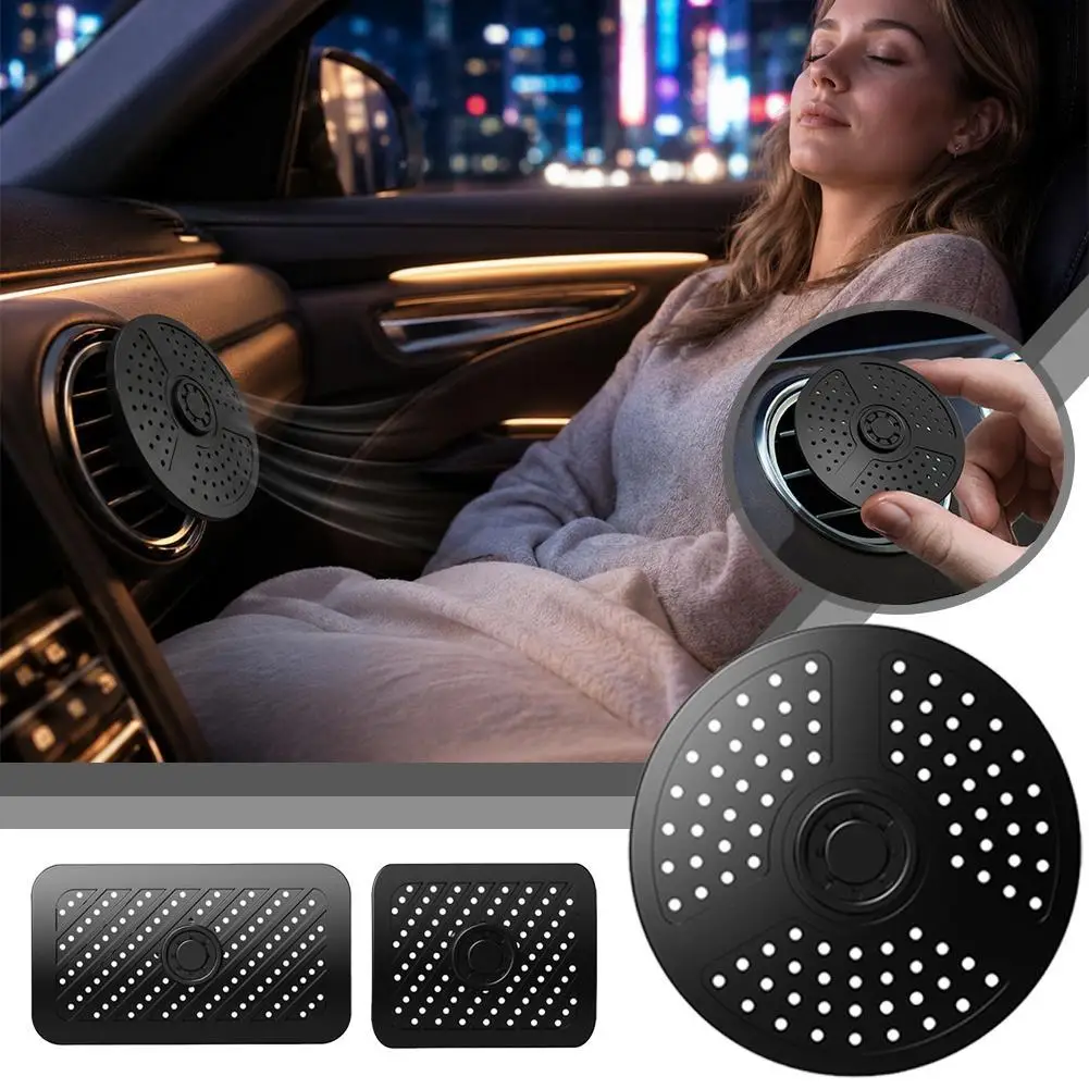 Universal Clip-On Car Air Vent Wind Deflector,Anti Direct Blow AC Air Outlet Diffuser Cover,Even Airflow Air Conditioner Shield